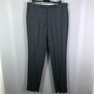 Dark Grey Micro Stripe Dress Pants Size 38W